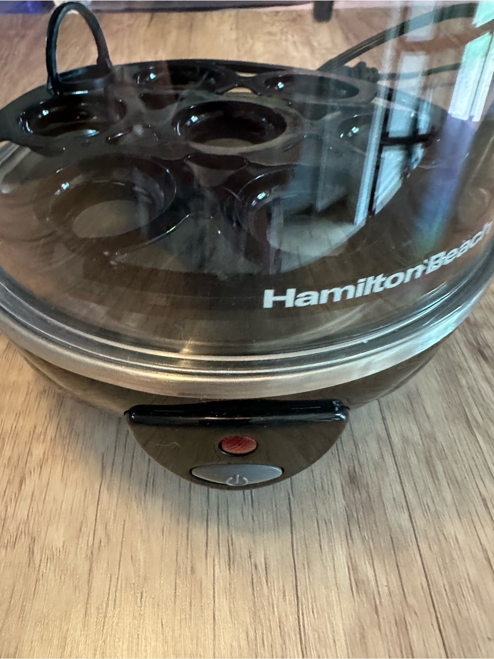 Hamilton Beach Black and Clear Electric Egg Cooker - Picture 7 of 7